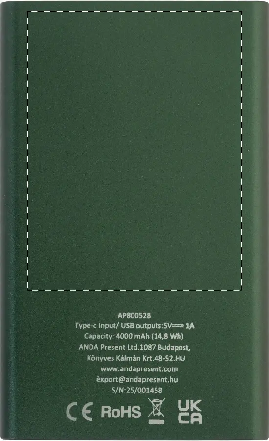 Engraving – Back side