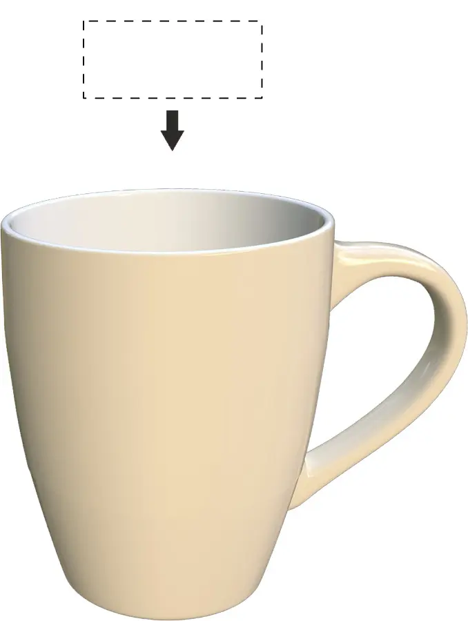 Ceramic printing – Inside - right handed