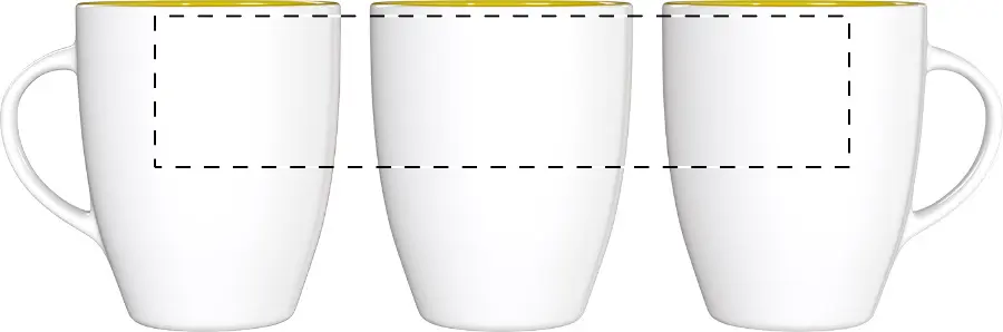 Rotary screen printing – Rotary screen printing opposite of the handle