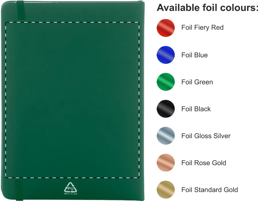 Foil debossing – Back side – foil debossing