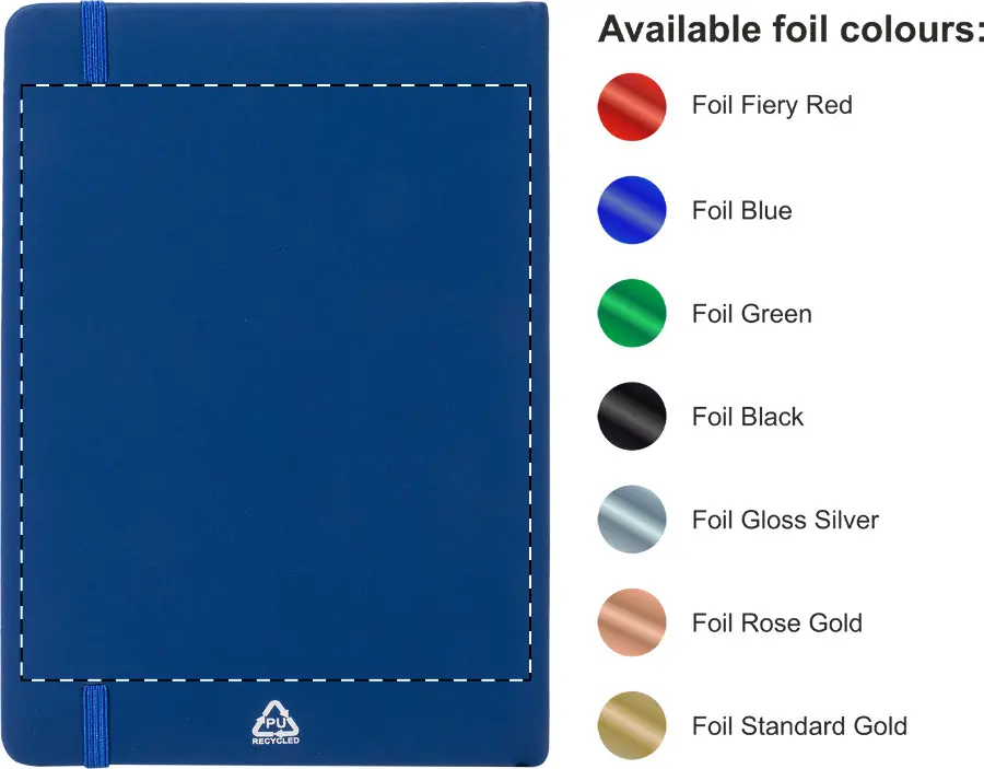 Foil debossing – Back side – foil debossing
