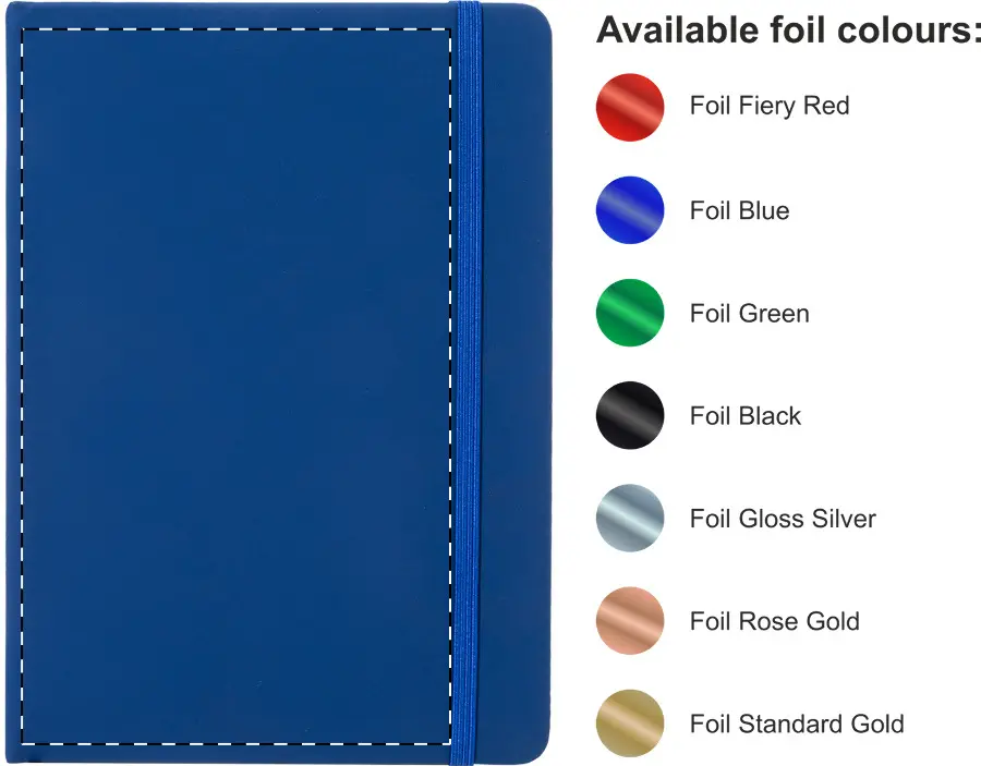 Foil debossing – Front side – foil debossing