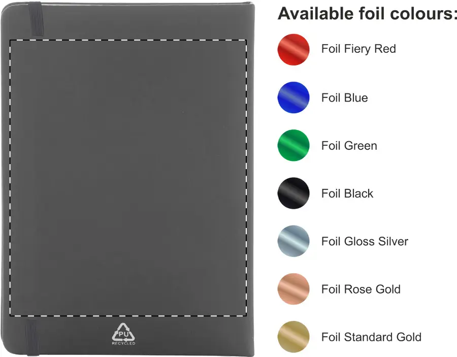 Foil debossing – Back side – foil debossing
