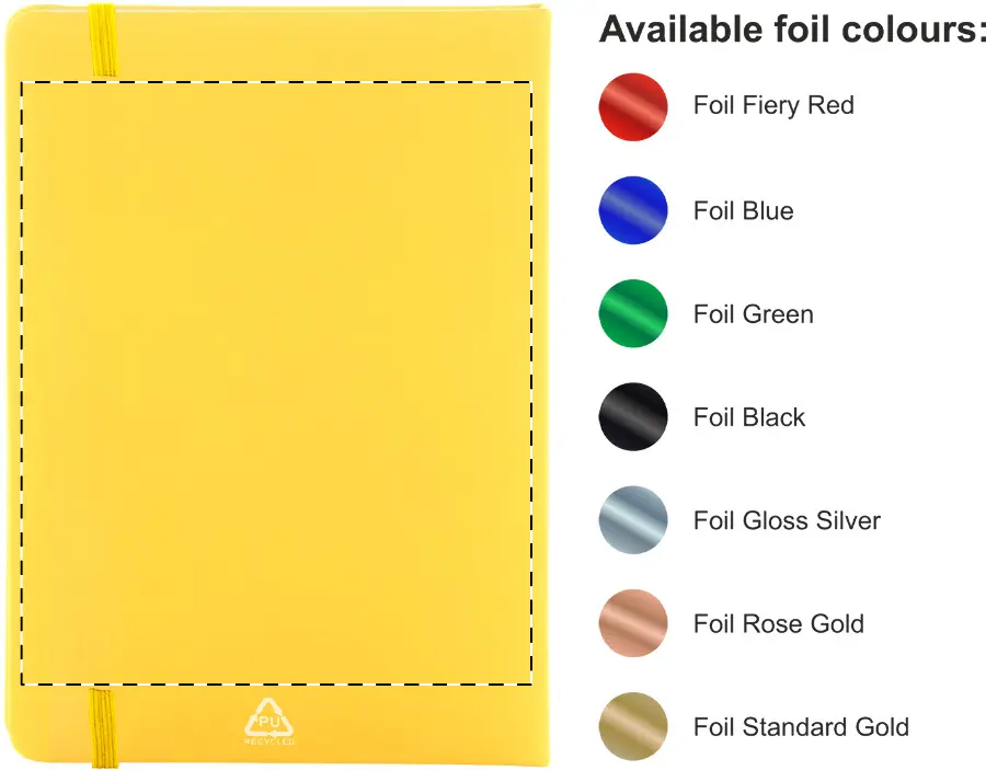 Foil debossing – Back side – foil debossing