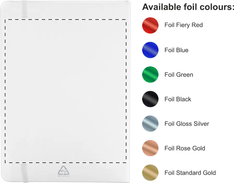 Foil debossing – Back side – foil debossing