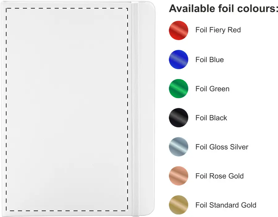 Foil debossing – Front side – foil debossing