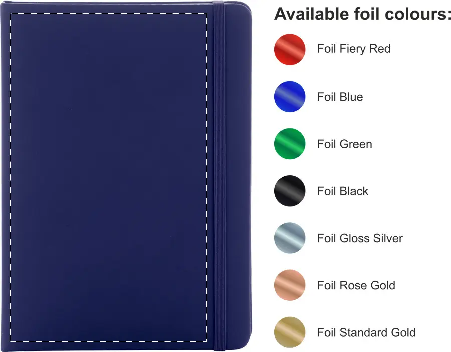 Foil debossing – Front side – foil debossing