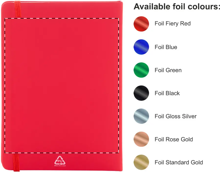 Foil debossing – Back side – foil debossing