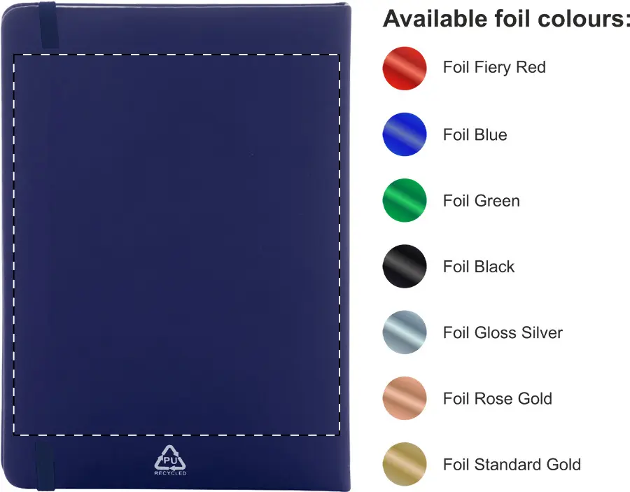 Foil debossing – Back side – foil debossing