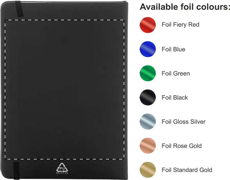 Foil debossing – Back side – foil debossing