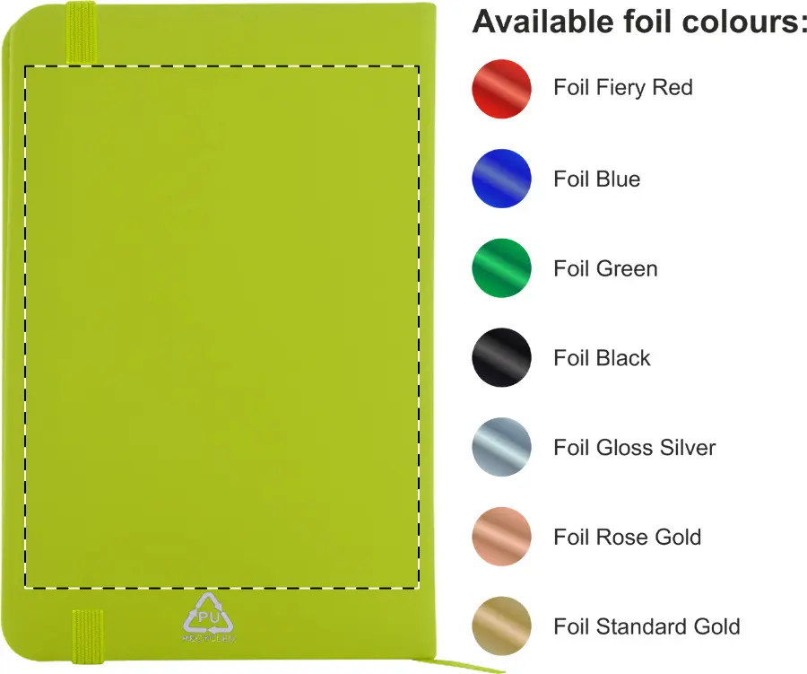 Foil debossing – Back side – foil debossing