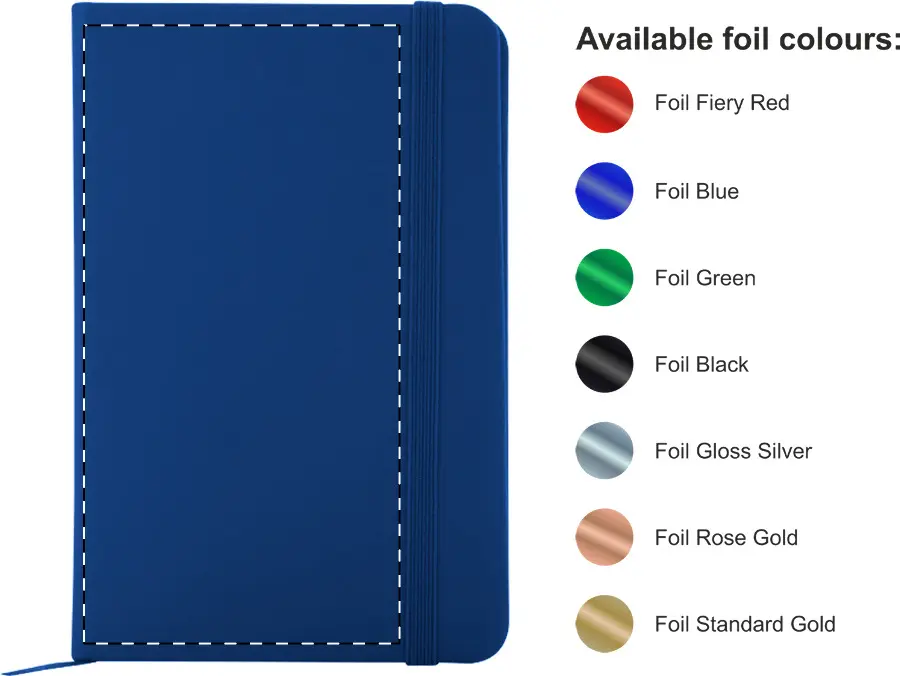 Foil debossing – Front side – foil debossing