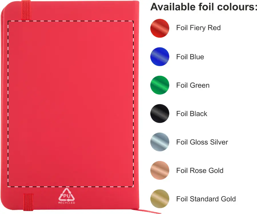 Foil debossing – Back side – foil debossing