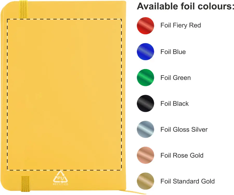 Foil debossing – Back side – foil debossing