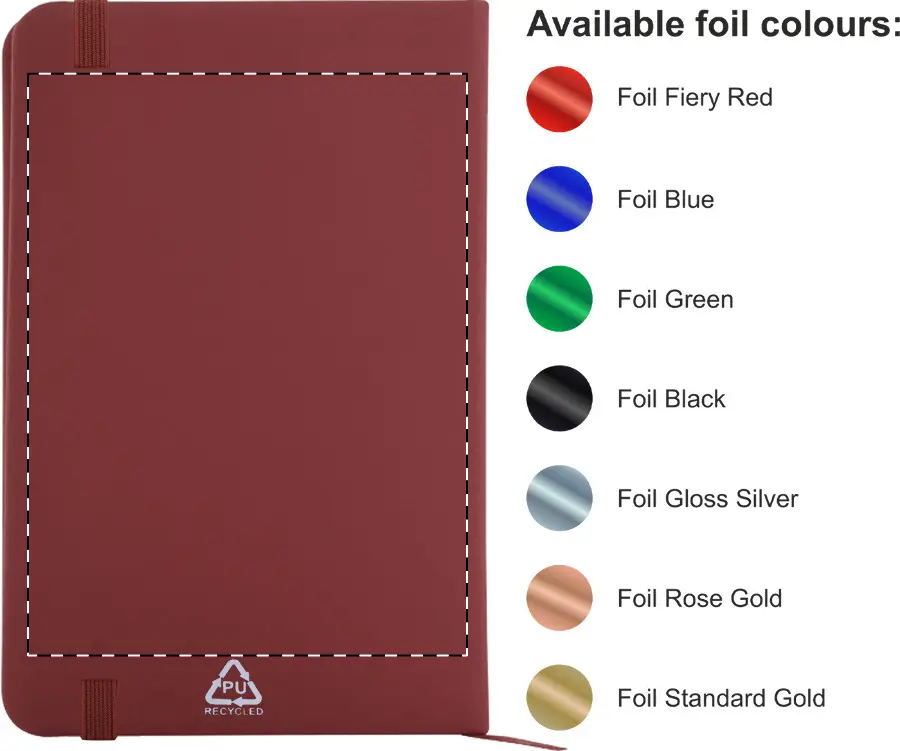 Foil debossing – Back side – foil debossing