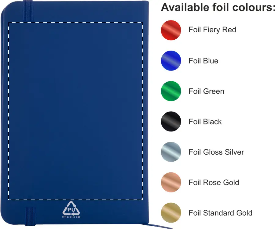 Foil debossing – Back side – foil debossing