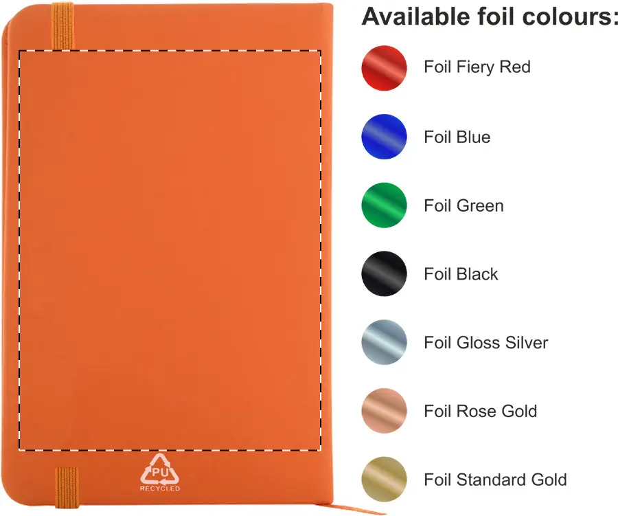 Foil debossing – Back side – foil debossing