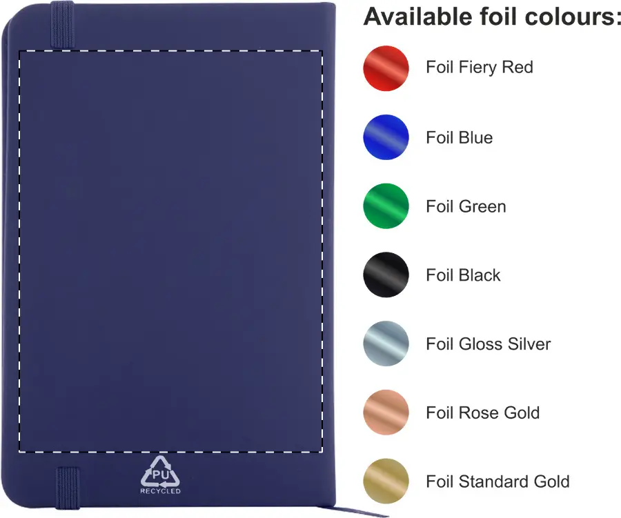 Foil debossing – Back side – foil debossing