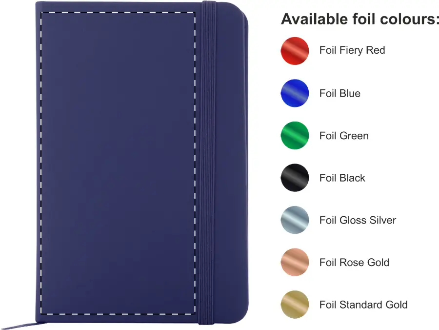 Foil debossing – Front side – foil debossing