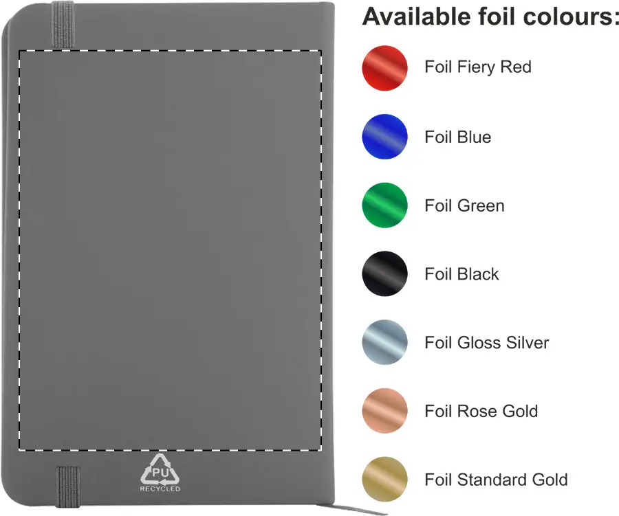 Foil debossing – Back side – foil debossing
