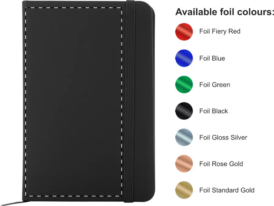 Foil debossing – Front side – foil debossing