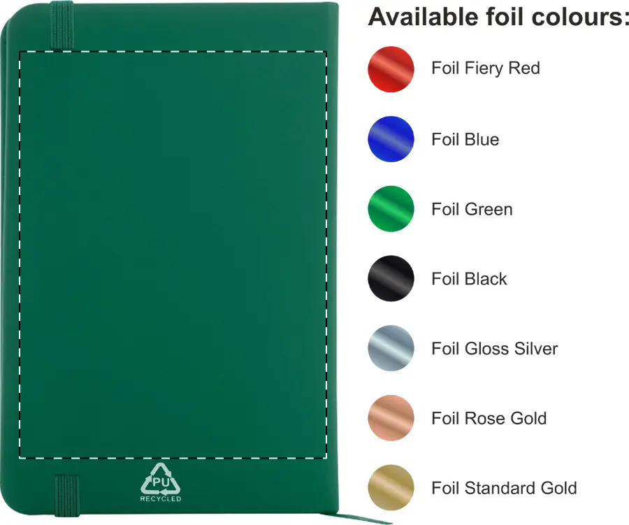 Foil debossing – Back side – foil debossing