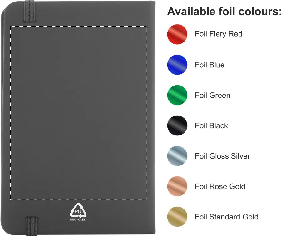 Foil debossing – Back side – foil debossing