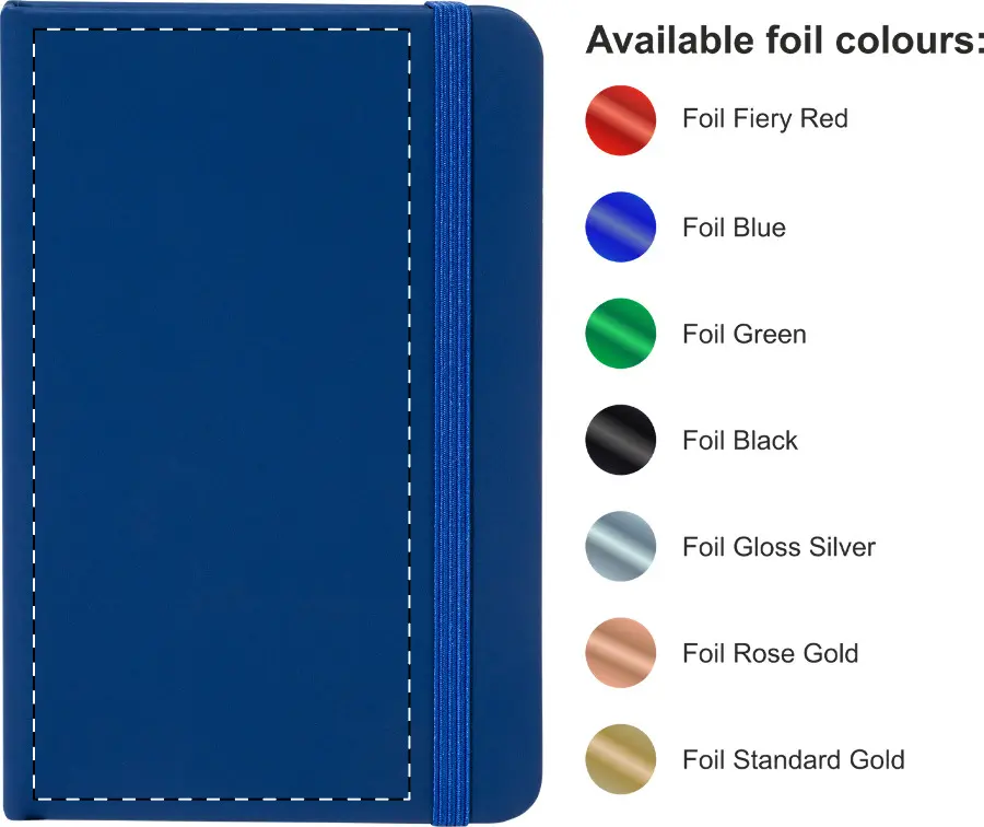 Foil debossing – Front side – foil debossing