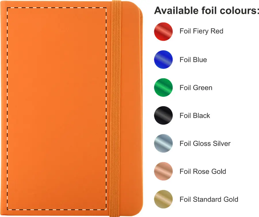 Foil debossing – Front side – foil debossing