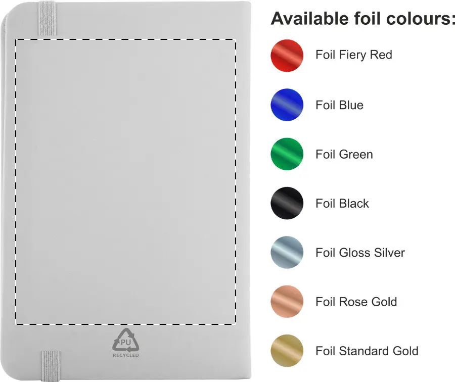 Foil debossing – Back side – foil debossing