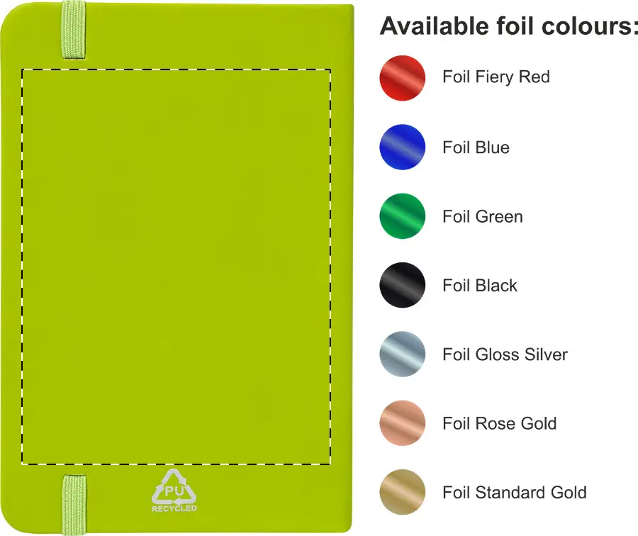 Foil debossing – Back side – foil debossing