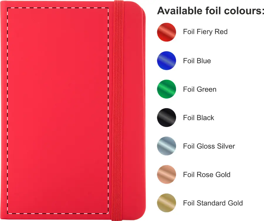Foil debossing – Front side – foil debossing