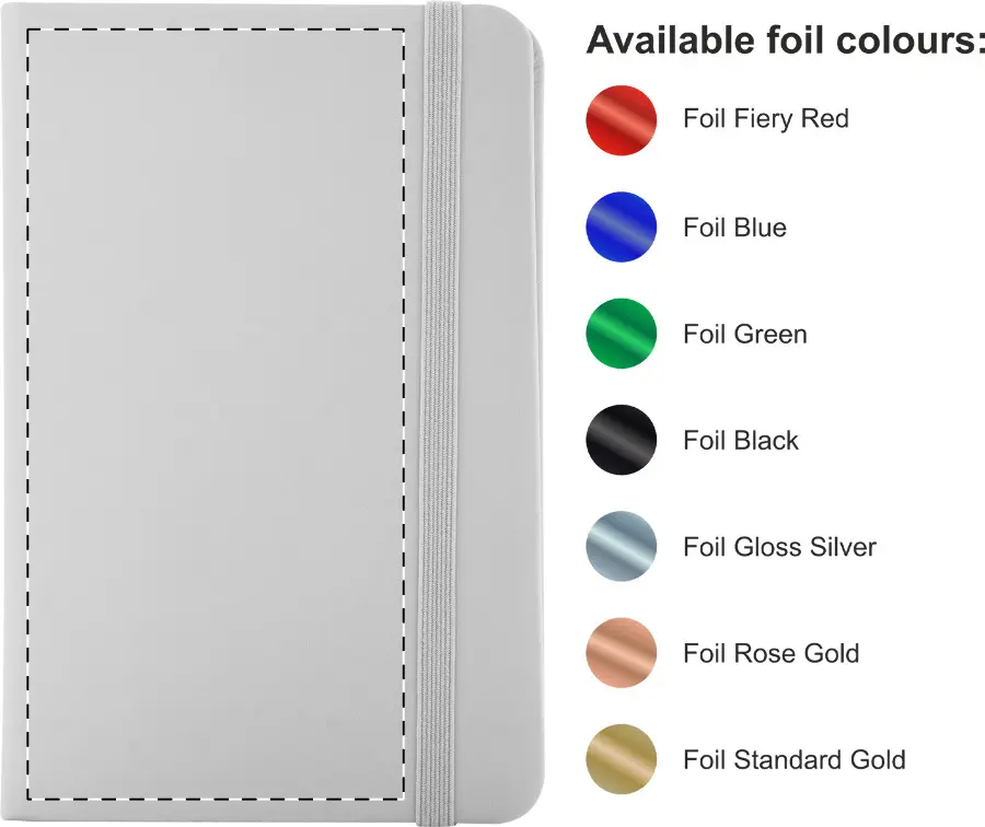 Foil debossing – Front side – foil debossing