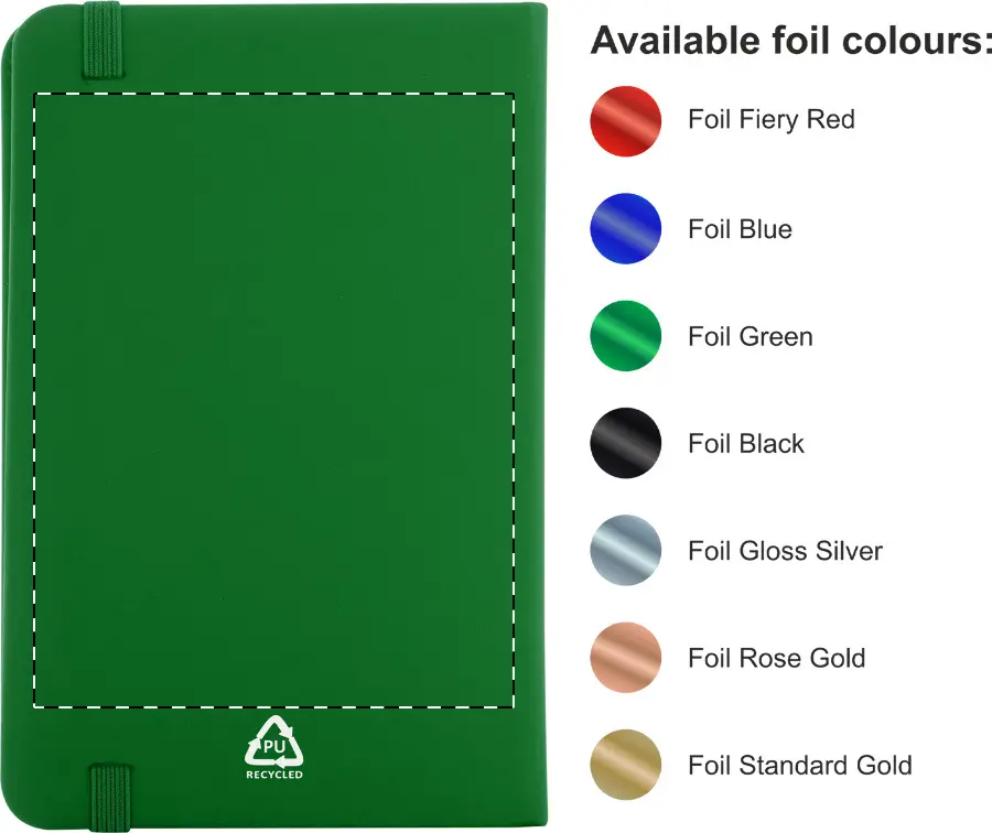 Foil debossing – Back side – foil debossing