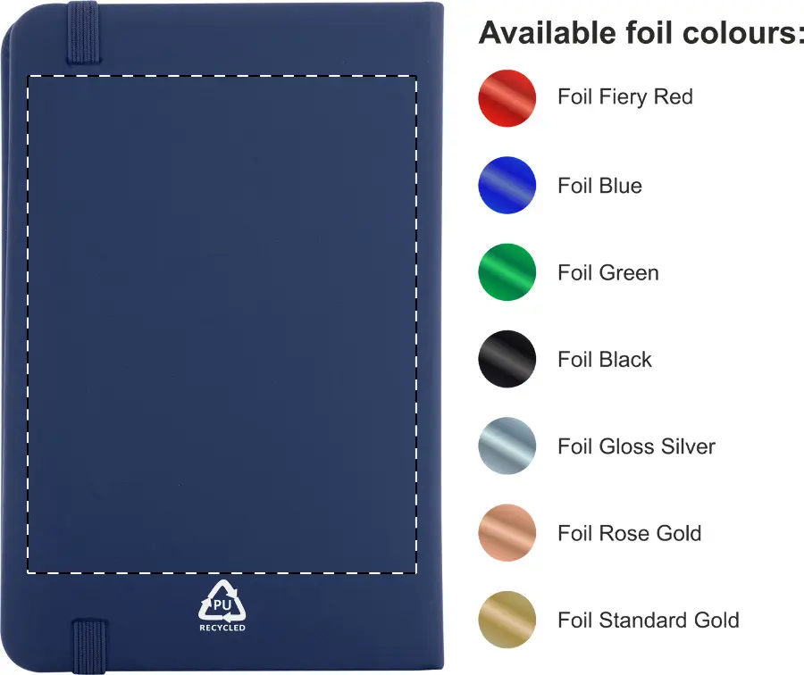 Foil debossing – Back side – foil debossing