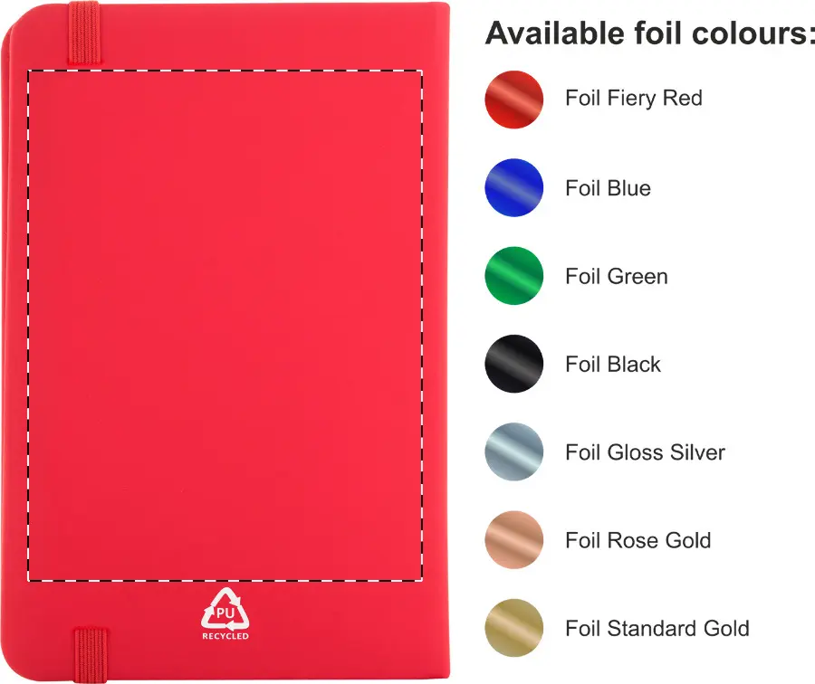 Foil debossing – Back side – foil debossing