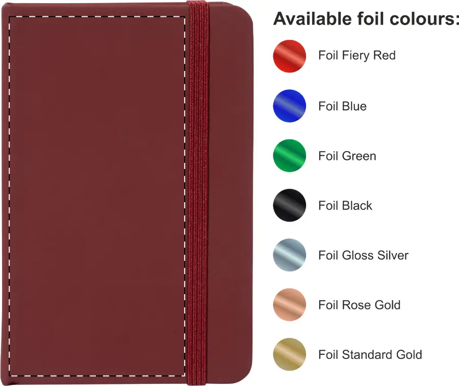 Foil debossing – Front side – foil debossing