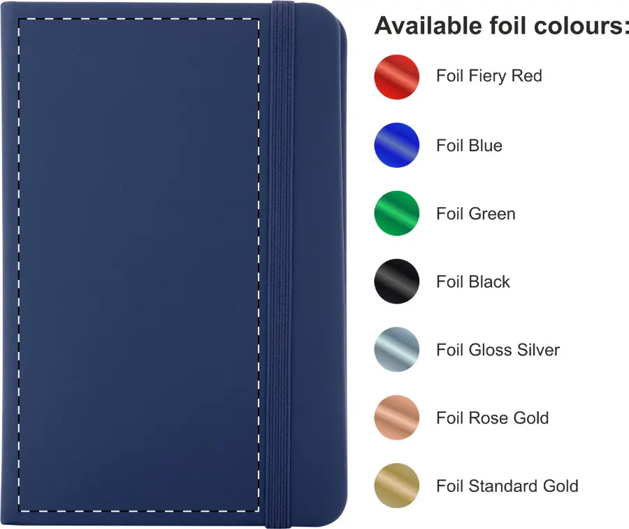 Foil debossing – Front side – foil debossing