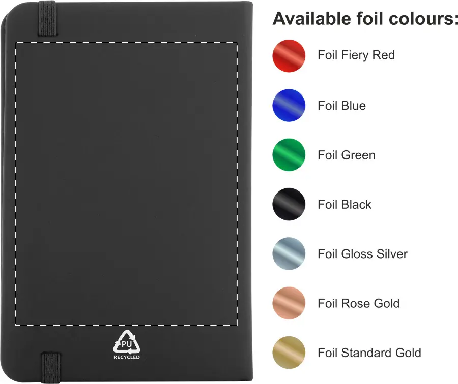 Foil debossing – Back side – foil debossing