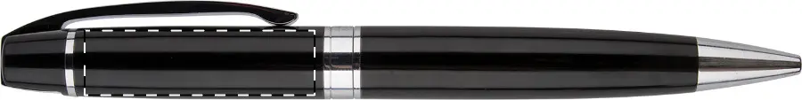 Engraving – Ballpoint pen below clip - left handed