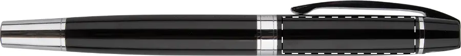 Engraving – Roller pen below clip - left handed