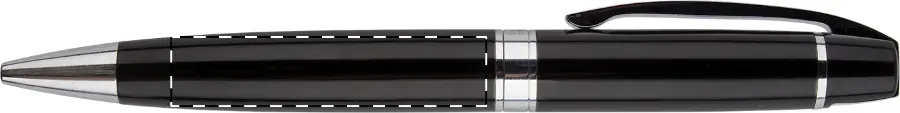 Engraving – Ballpoint pen barrel - right handed