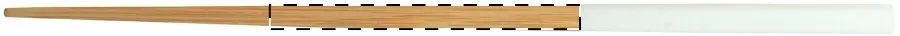 Engraving – Chopstick 1 - bamboo part