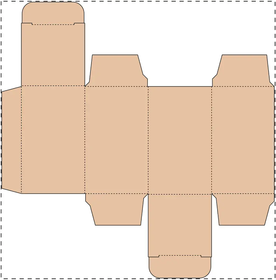 Kraft paperboard box – Custom kraft paperboard box