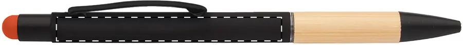 Engraving – Below clip - left handed