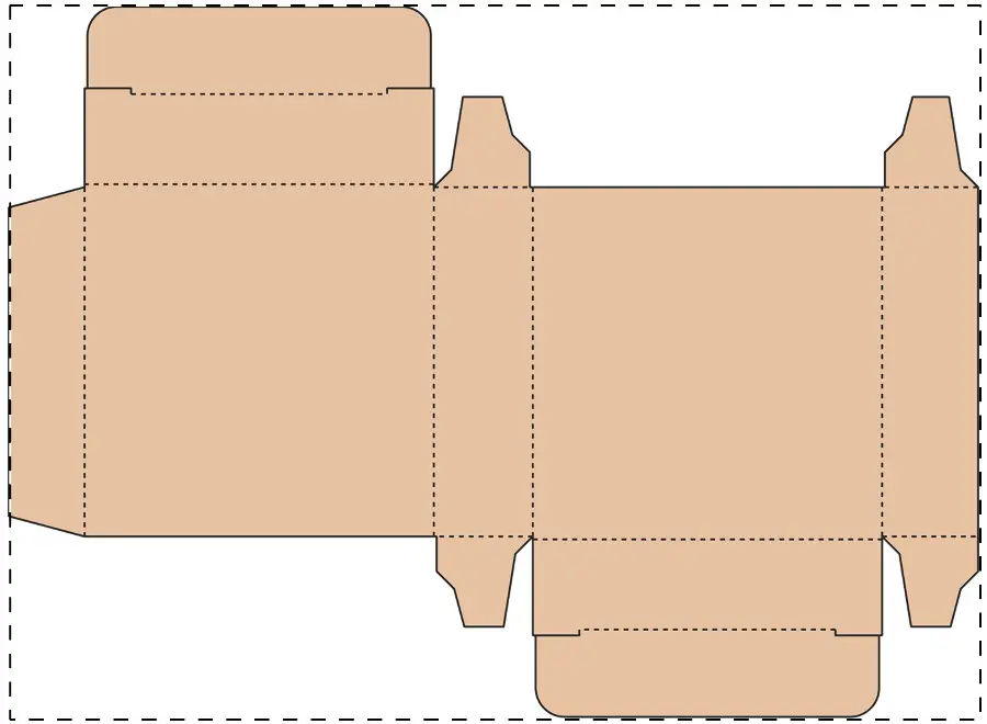 Kraft paperboard box – Custom kraft paperboard box