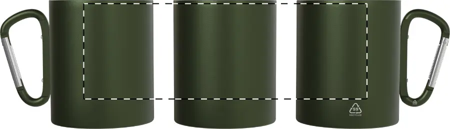 Rotary screen printing – Rotary screen printing opposite of the handle