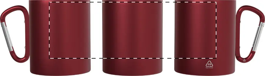 Rotary screen printing – Rotary screen printing opposite of the handle
