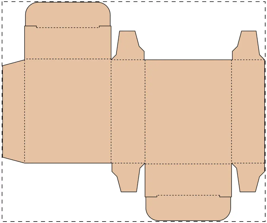 Kraft paperboard box – Custom kraft paperboard box