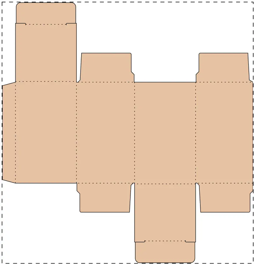 Kraft paperboard box – Custom kraft paperboard box